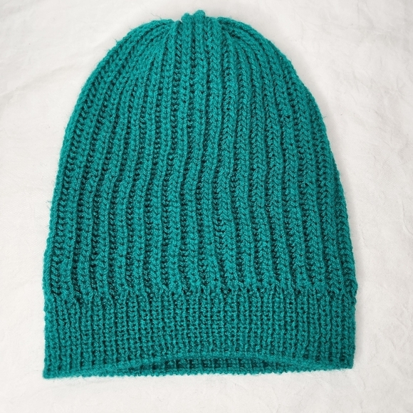 Vintage Emerald Knit Toque - Picture 5 of 7